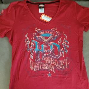 Harley Davidson Ride to Live T-Shirt